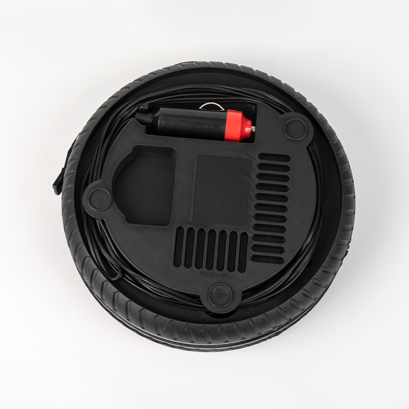 SX-213 Digital Mini Disc Shape Air Compressor for sykkel, baller og bildekk SX-213 Digital Mini Disc Shape Air Compressor for sykkel, baller og bildekk